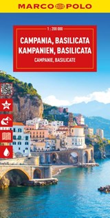 MARCO POLO Reisekarte Italien 12 Kampanien, Basilikata 1:200.000 -  - 9783575021519
