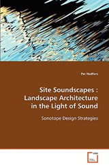 Site Soundscapes - Per Hedfors - 9783639094138