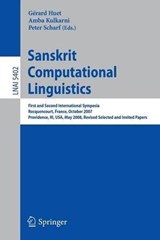 Sanskrit Computational Linguistics -  - 9783642001543