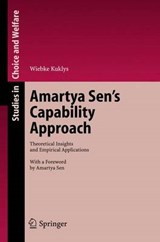 Amartya Sen's Capability Approach - Wiebke Kuklys - 9783642065620