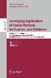 Leveraging Applications of Formal Methods, Verification, and Validation