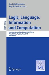 Logic, Language, Information, and Computation