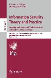 Information Security Theory and Practice: Security