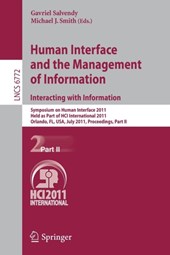 Human Interface and the Management of Information. Interacting with Information