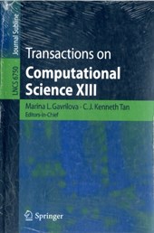 Transactions on Computational Science XIII