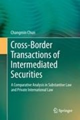 Cross-border Transactions of Intermediated Securities - Changmin Chun - 9783642278525