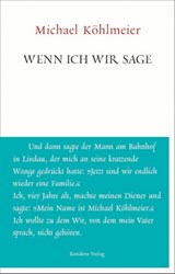 Wenn ich wir sage - Michael Köhlmeier - 9783701746279