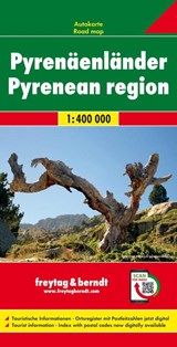 F&B Wegenkaart Pyreneeën Regio -  - 9783707907490