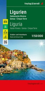 Liguria Road and Leisure Map 1:150k -  - 9783707922769