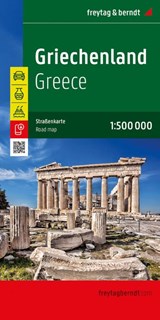 Griechenland, Straßenkarte 1:500.000, freytag & berndt -  - 9783707924107
