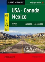 USA, Canada and Mexico Road Atlas - Freytag-Berndt - 9783707924435