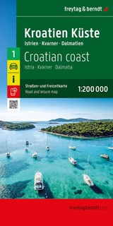 Croatian Coast Road and Leisure map -  - 9783707924640