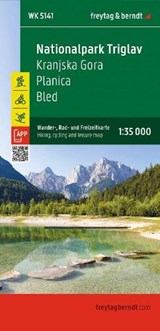 National Park Triglav Hiking, Cycling and Leisure Map - freytag & berndt - 9783707925234