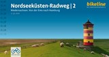 Nordseekusten Radweg 2 Niedersachsen Von der Ems - Hamburg - fietsgids Duitsland - Verlag Esterbauer GmbH - 9783711102829