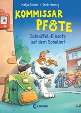 Kommissar Pfote (Band 3) - Schnüffel-Einsatz auf dem Schulhof - Katja Reider - 9783732015658