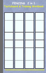 Fencing 2 in 1 Tacticboard and Training Workbook - Theo Von Taane - 9783734749735