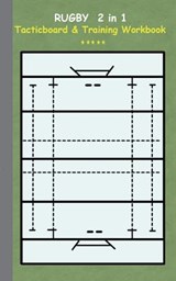 Rugby 2 in 1 Tacticboard and Training Workbook - Theo Von Taane - 9783734749889