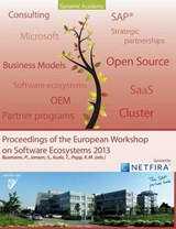 Proceedings of the European Workshop on Software Ecosystems 2013 - POPP,  Karl Michael ; Buxmann, Peter ; Jansen, Slinger - 9783735785015