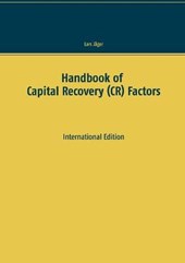 Handbook of Capital Recovery (CR) Factors