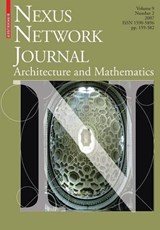 Nexus Network Journal 9,2 - WILLIAMS,  Kim - 9783764384449