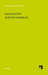 Kritik der Urteilskraft - Immanuel Kant - 9783787319480