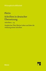 Schriften in deutscher Übersetzung - Plotin - 9783787339341