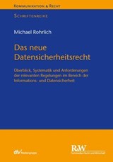 Das neue Datensicherheitsrecht - Michael Rohrlich - 9783800598151