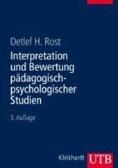 Interpretation und Bewertung pädagogisch-psychologischer Studien