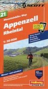 Appenzell / Rheintal MTB kaart -  - 9783828307933