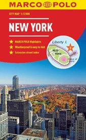 New York Marco Polo City Map 2018 - pocket size, easy fold, New York street map