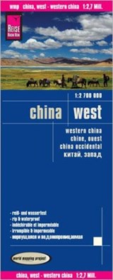 Reise Know-How Landkarte China, West 1 : 2.700.000 -  - 9783831772872