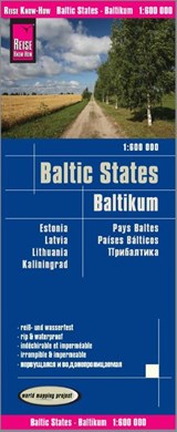 Reise Know-How Landkarte Baltikum / Baltic States (1:600.000) : Estland, Lettland, Litauen und Region Kaliningrad -  - 9783831773718