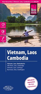 Reise Know-How Landkarte Vietnam, Laos, Kambodscha (1:1.200.000) -  - 9783831774500
