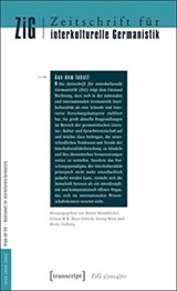 Zeitschrift fur interkulturelle Germanistik – 2014/2 - Dieter Heimbockel ; Ernest Hess–luttich ; Georg Mein ; Heinz Sieburg - 9783837626902
