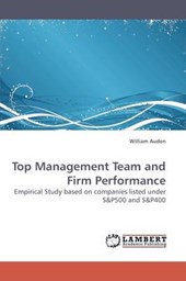 Top Management Team and Firm Performance