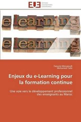 Enjeux du e-Learning pour la formation continue - Messaoudi, Faouzia - 9783841794932