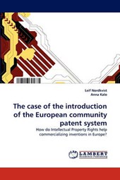 The case of the introduction of the European community patent system