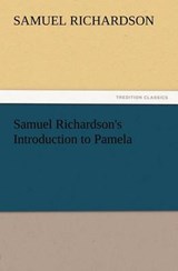 Samuel Richardson's Introduction to Pamela - RICHARDSON,  Samuel - 9783847212928