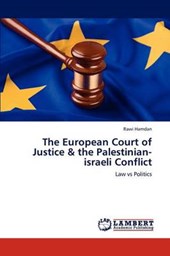 The European Court of Justice & the Palestinian-israeli Conflict