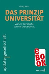 Das Prinzip Universität - Georg Mein - 9783849785710