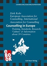 Counselling in Europe - Dirk Rohr ; European Association for Counselling ; International Association for Counselling - 9783849790486