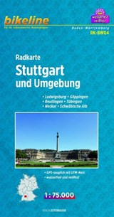 Bikeline Radkarte Deutschland Stuttgart und Umgebung 1 : 75 000 -  - 9783850003247
