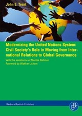 Modernizing the United Nations System - John E. Trent - 9783866490031