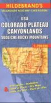 USA Colorado Plateau, Canyonlands, Südliche Rocky Mountains 1 : 700 000. Hildebrands Urlaubskarte