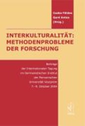 Interkulturalität: Methodenprobleme der Forschung