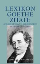 Lexikon - Goethe - Zitate