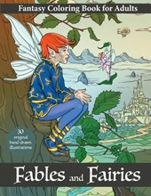 Fables and Fairies - Fantasy coloring book for adults