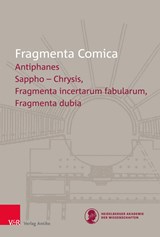 FrC 19.3 Antiphanes frr. 194-330 - S Douglas Olson - 9783949189005