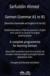 German Grammar A1 to B1 - Sarfuddin Ahmed - 9783966513500
