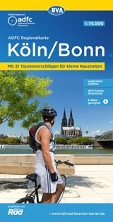 ADFC-Regionalkarte Köln/Bonn, 1:75.000, mit Tagestourenvorschlägen, reiß- und wetterfest, E-Bike-geeignet, mit Knotenpunkten, GPS-Tracks-Download -  - 9783969900475